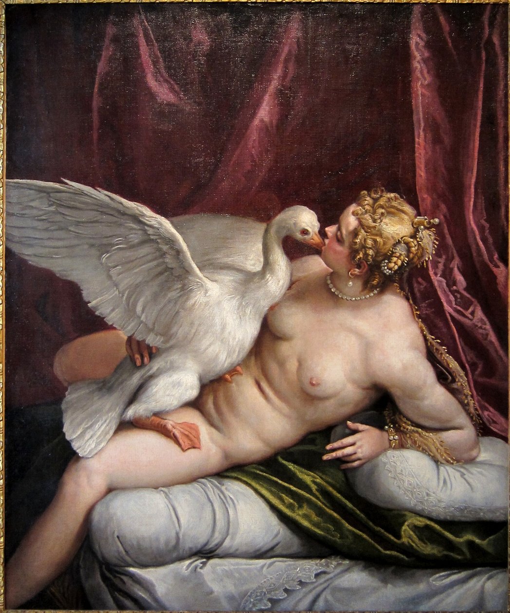 Leda ve Kuğu by Veronese