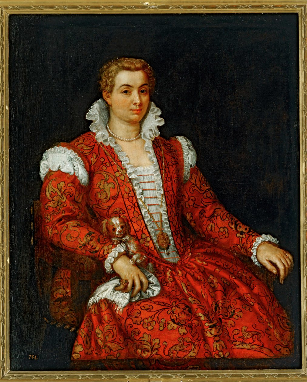 Livia Colonna ... (tuval üzerine resim) by (1528-88) Veronese
