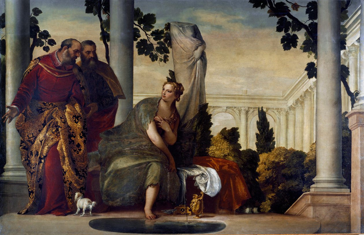 Suzanne ve yaşlı adamlar. Paolo Caliari
