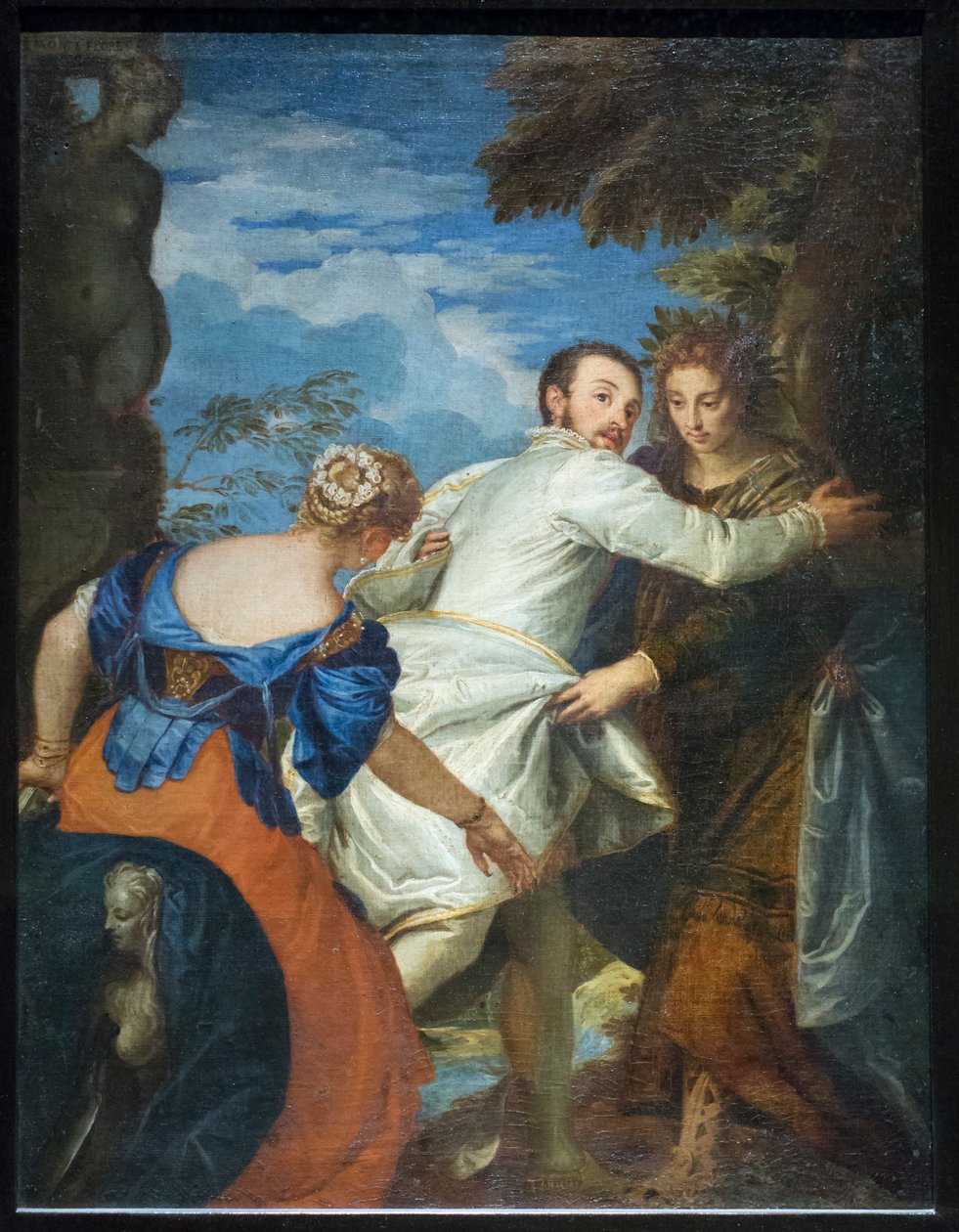 Herkül'ün seçimi veya ahlaksızlık ve erdem arasındaki seçim by (1528 88) Veronese