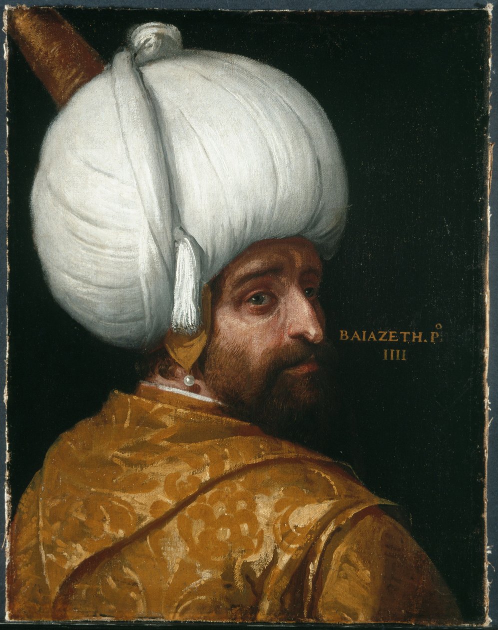 I. Bayezid (tuval üzerine yağlı boya) by Veronese