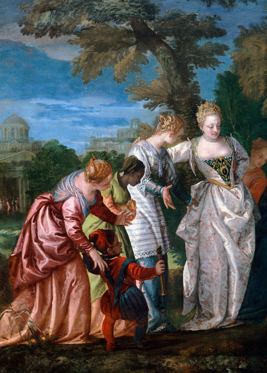 Paolo Veronese (1528-1588) tarafından sudan kurtarılan Mose by (1528 88) Veronese
