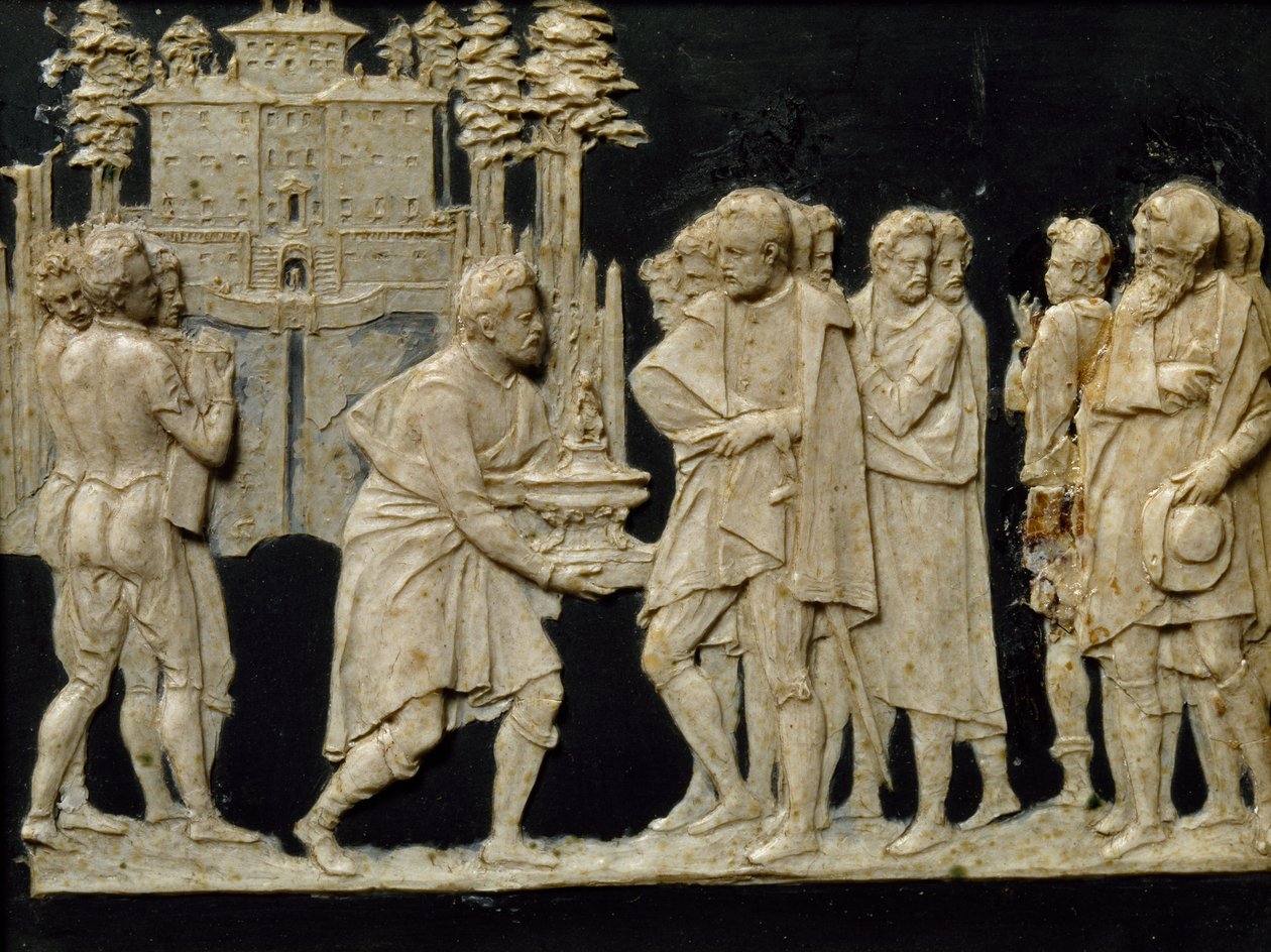 Jean de Boulogne, namı diğer Giambologna (1529-1608), balmumu kiremit tarafından Pratolino