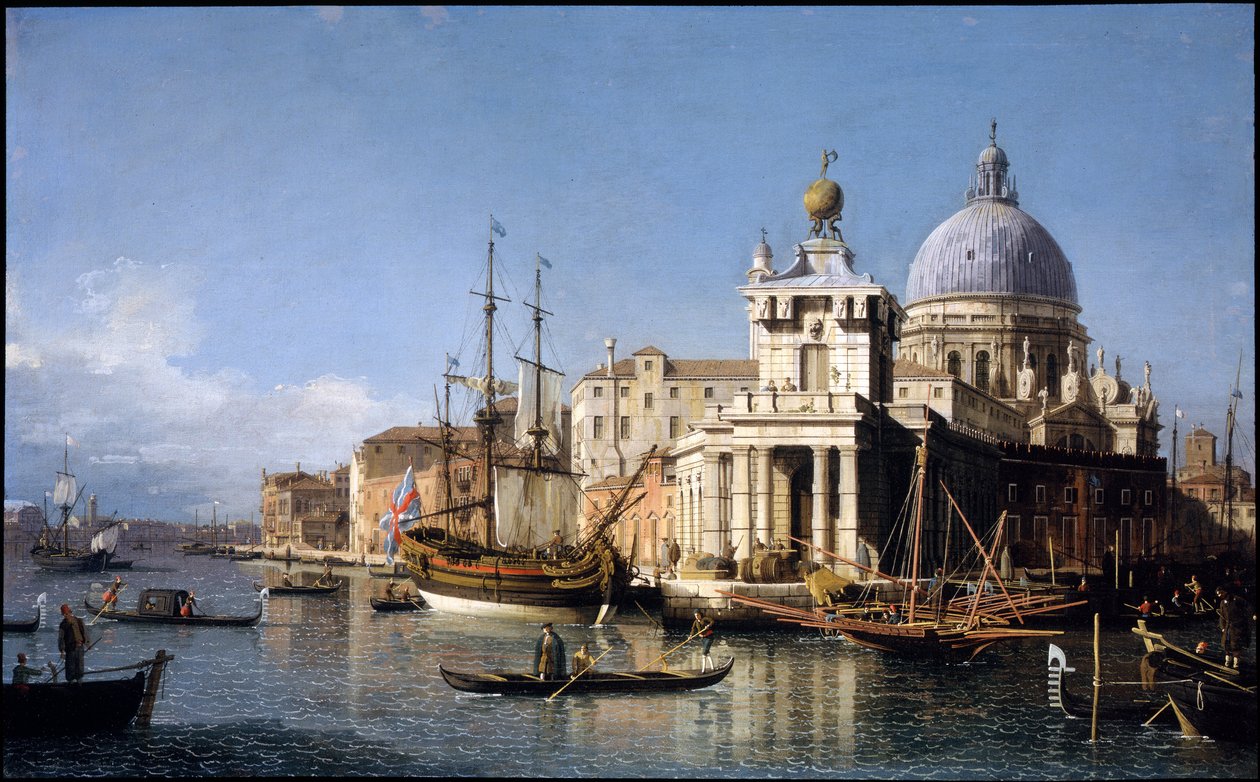 Venedik manzarası by (1697 1768) Canaletto