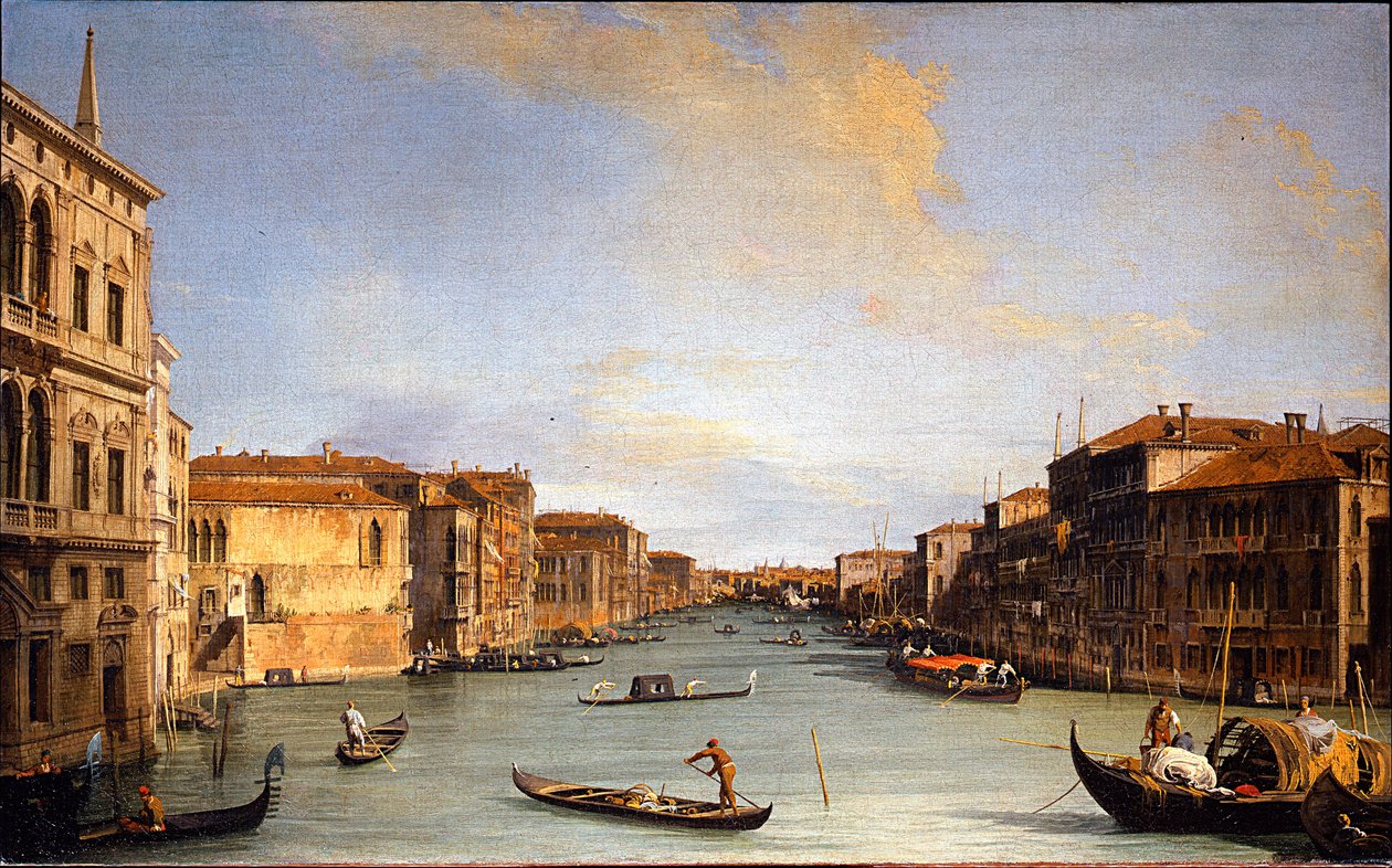 Vue du Grand Canal (Venedik, İtalya) (Grand Canal