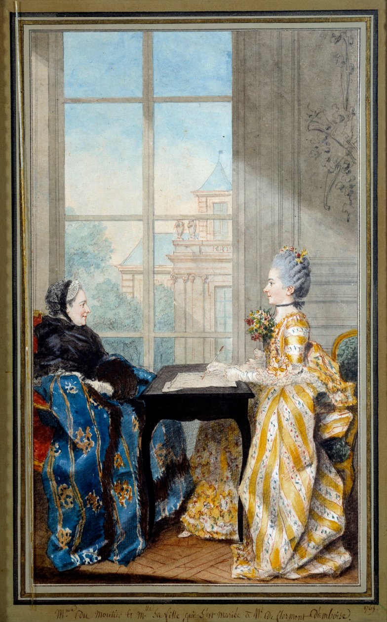 Madame du Moutier ve Matmazel La Ville