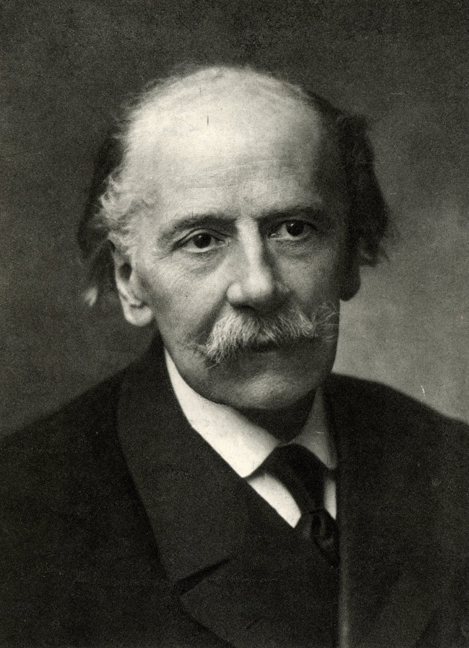 Jules (Emile Frederic) Massenet (1842-1912). Fransız besteci (s/b fotoğraf) by (1820 1910) Nadar