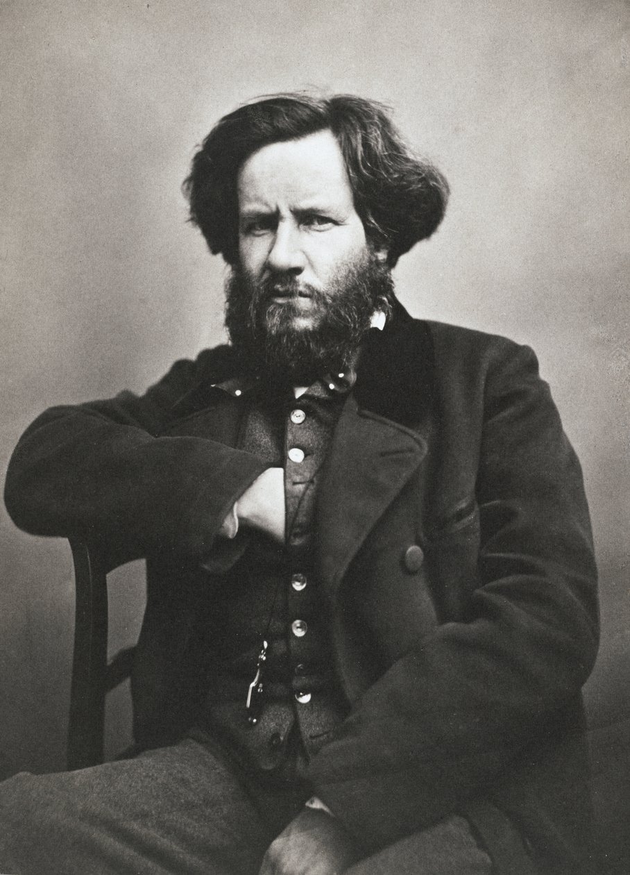 Auguste Luchet (1806-1872) Nadar tarafından İngiliz oyun yazarı, gazeteci, romancı ve yazar by Nadar