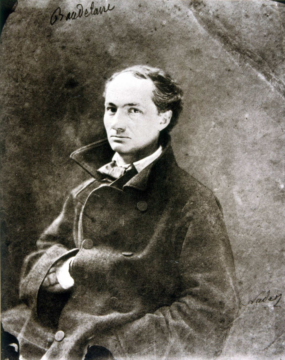 Charles Baudelaire (1821 - 1867) - Nadar tarafından by Nadar