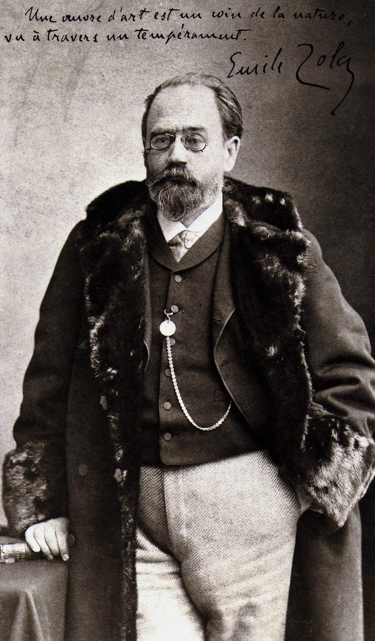 Nadar tarafından Emile Zola