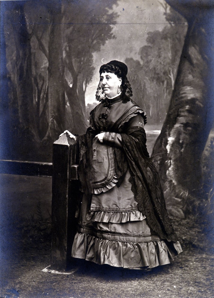 Nadar tarafından George Sand (Aurore Dupin, Baronne Dudevant) (1804-1876) portresi. by Nadar