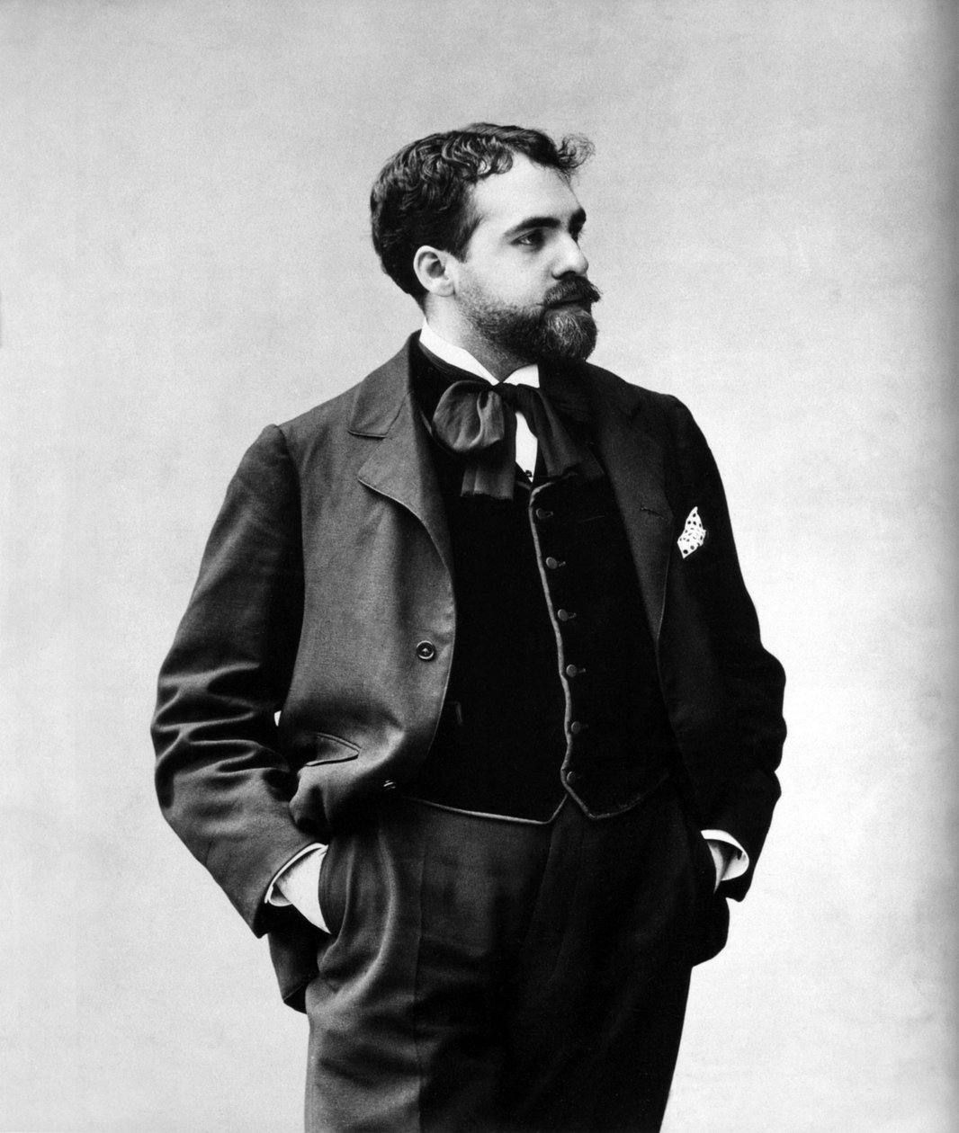 Reynaldo Hahn (1875-1947) Fransız (Venezüella doğumlu) besteci, Nadar'ın fotoğrafı by (1820 1910) Nadar
