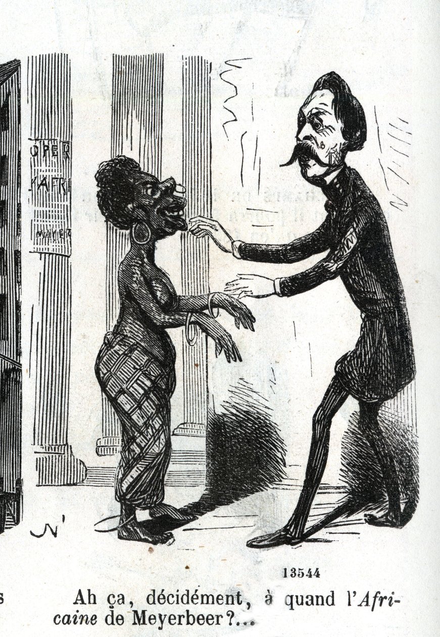 Giacomo Meyerbeer Afrikalı ne zaman? by Nadar