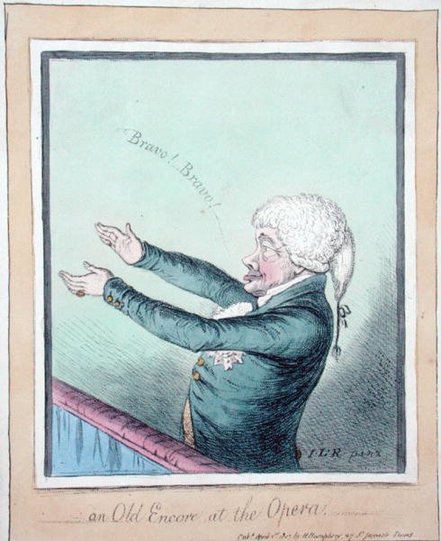 Operada Eski Bir Encore! 1803