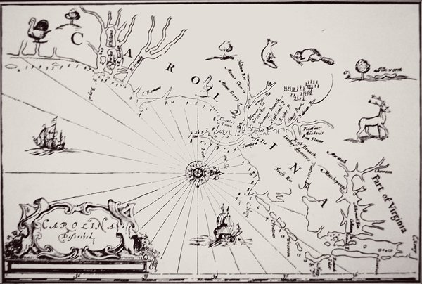 Sömürge Amerika (lito) by (after) English School