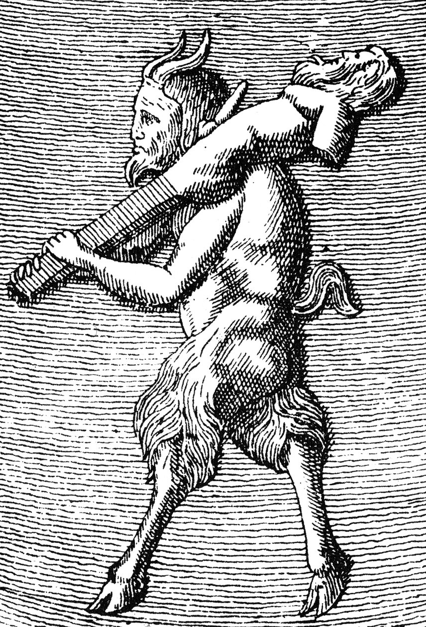 Herm taşıyan Satyr, Priapus