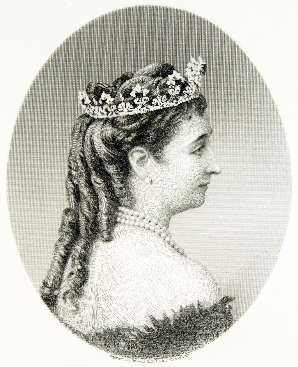 Eugenie (gravür) by (after) English photographer