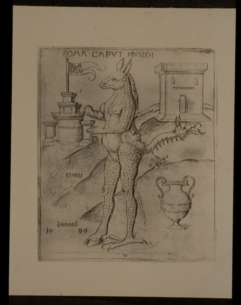 Roma dünyanın başkentidir. Ocak ayı by (after) German School