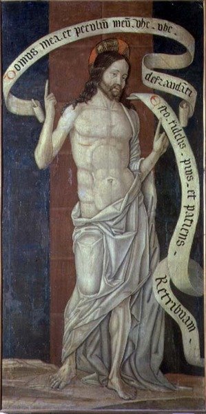 Kurtarıcı İsa (tempera) by (attr. to) Antonio da Pavia