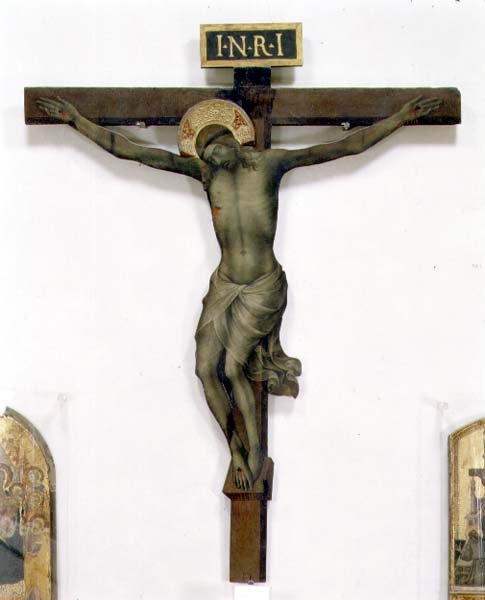 Haç (ahşapta tempera) by (c.1370 1425) Lorenzo Monaco