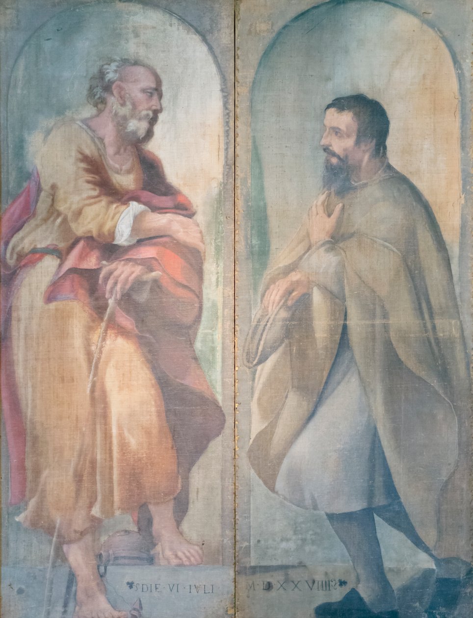 Aziz Joseph ve bir adanmış by (c.1489 1534) Correggio