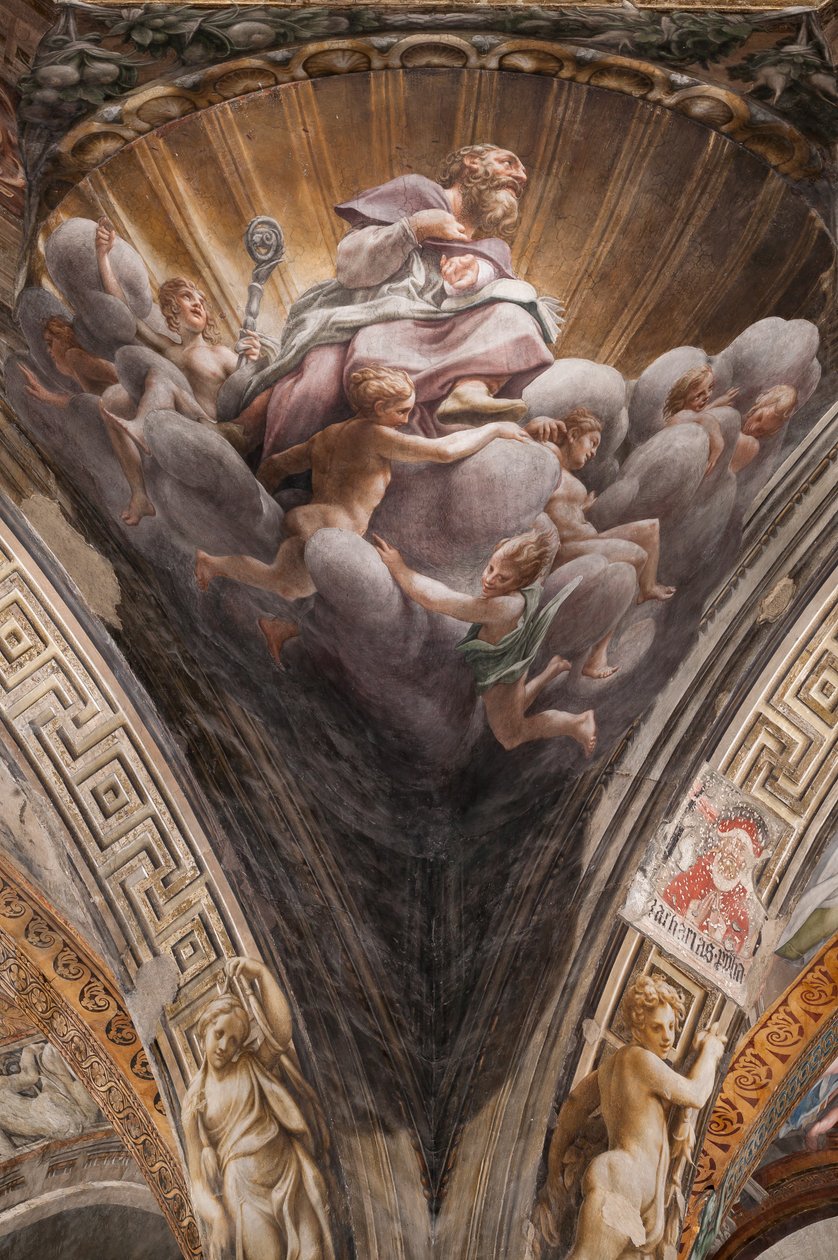St Bernard, detay 3660852 by (c.1489 1534) Correggio