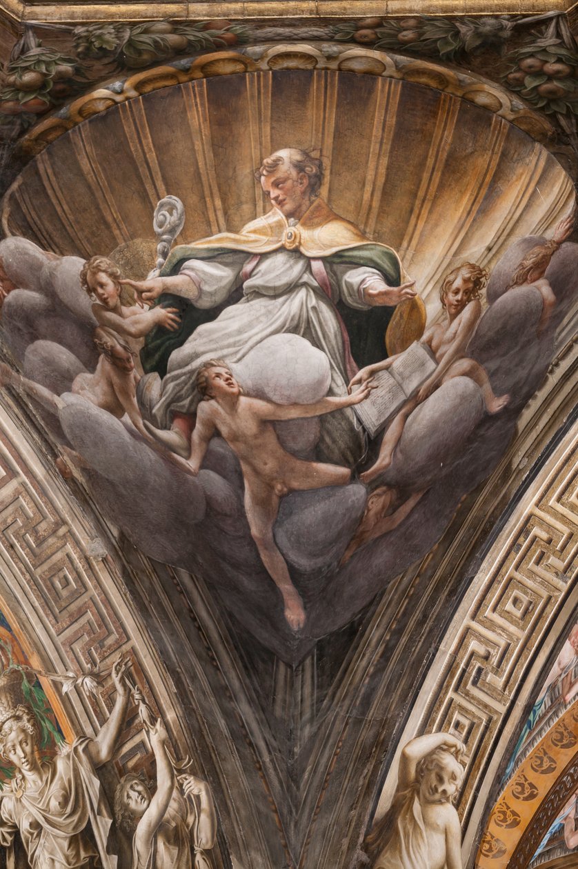 Aziz Hilary, detay 3660852 by (c.1489 1534) Correggio