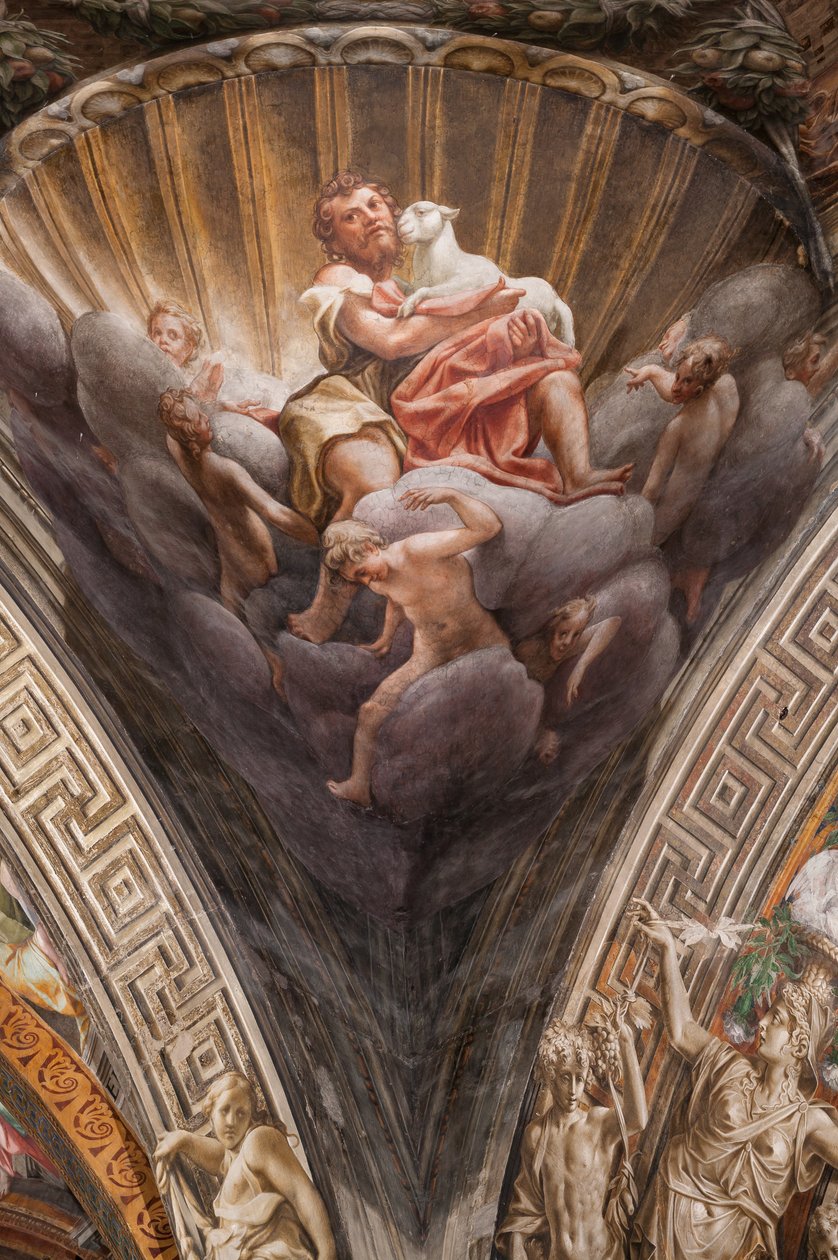 Vaftizci Yahya, detay 3660852 by (c.1489 1534) Correggio