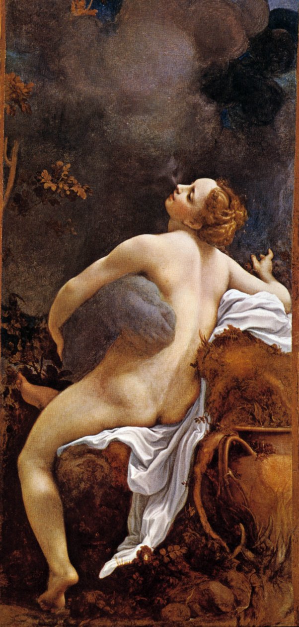 Jüpiter (Zeus) ve Io, AP Le Corrège, v. 1530, Sanat Tarihi Müzesi, Viyana. by (c.1489 1534) (after) Correggio