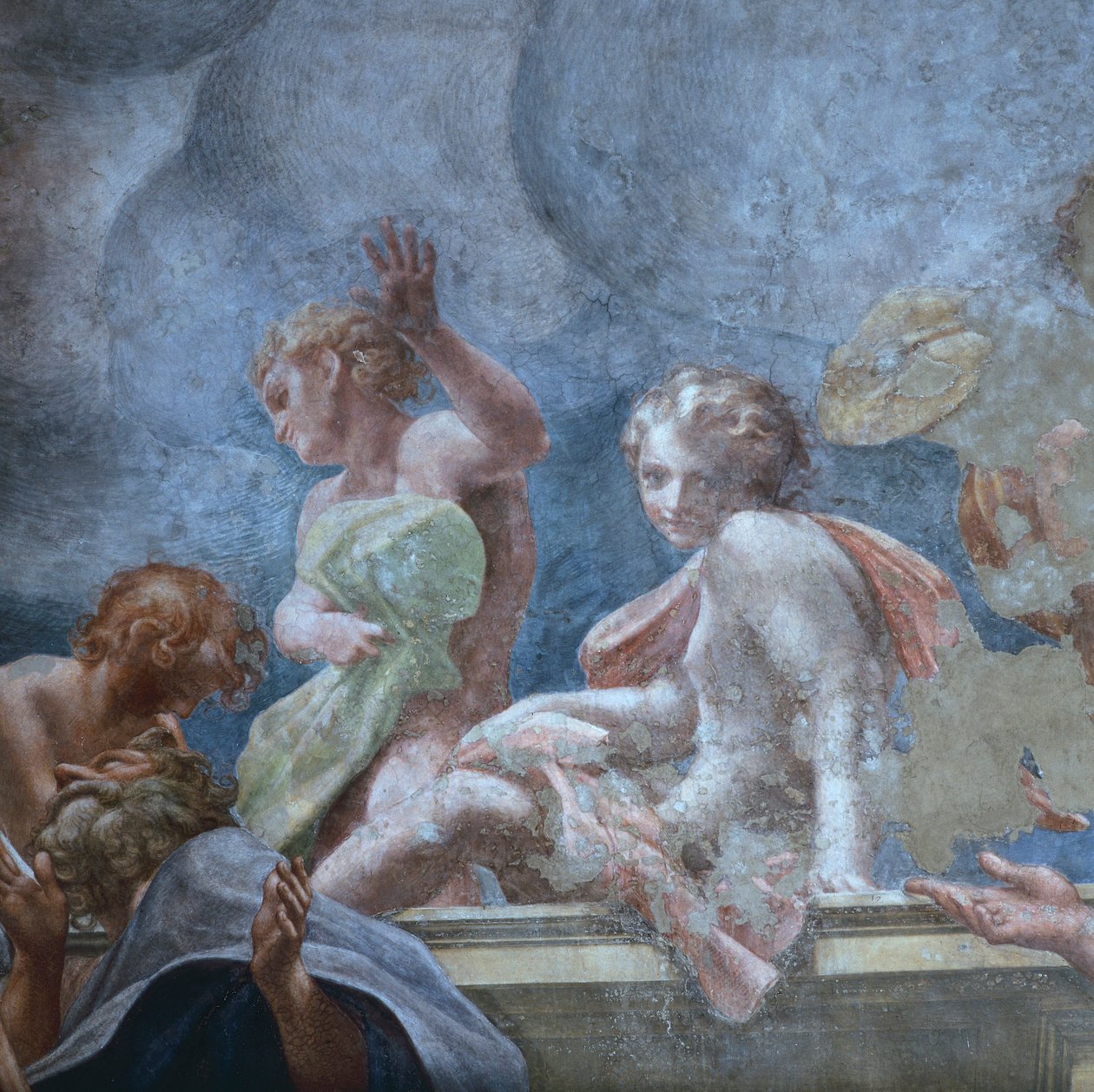 Ergen, Antonio Allegri Da Correggio (1489-1534), fresk, Parma Katedrali Kubbesi, İtalya by (c.1489 1534) Correggio
