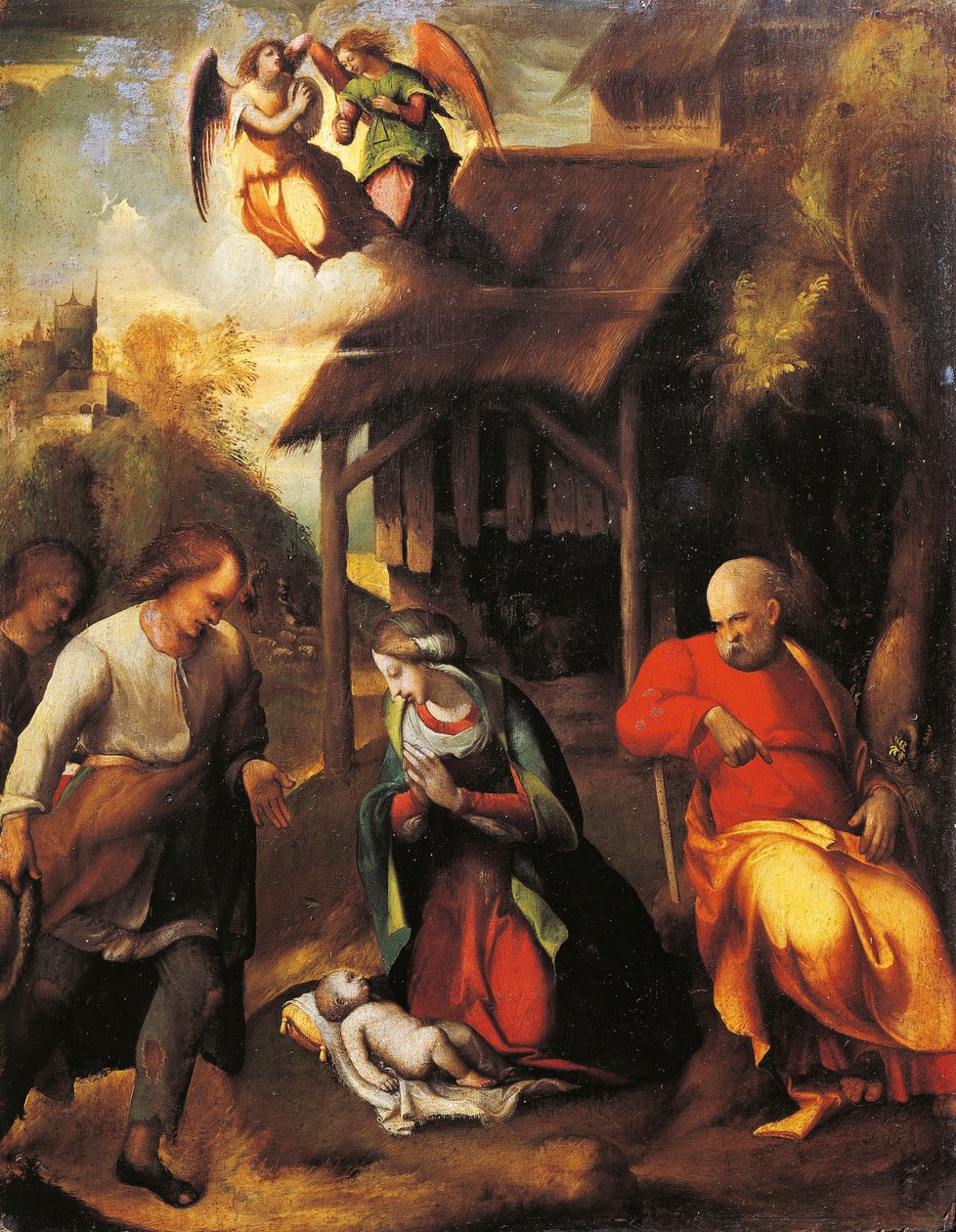 Çobanların Hayranlığı (resim by (c.1489 1534) Correggio