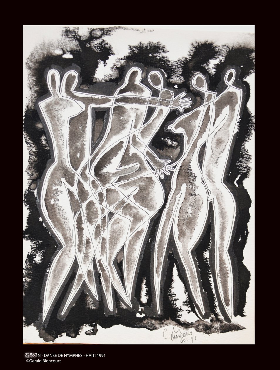 22882N - NYMPHS DANS - HAITI 1991 by Unknown