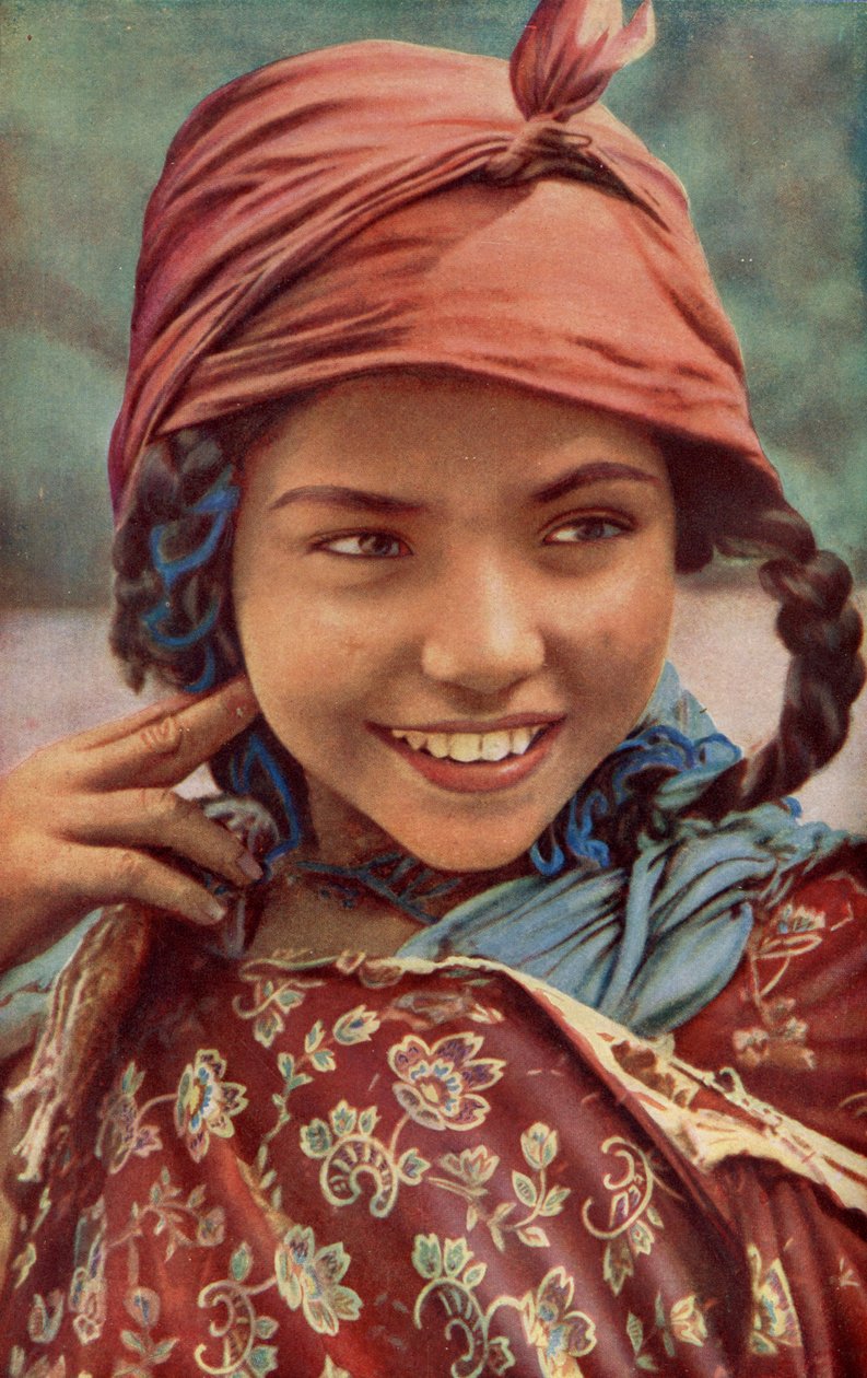 Afrika. Tunuslu Arap çocuklar. 1920 by Unknown