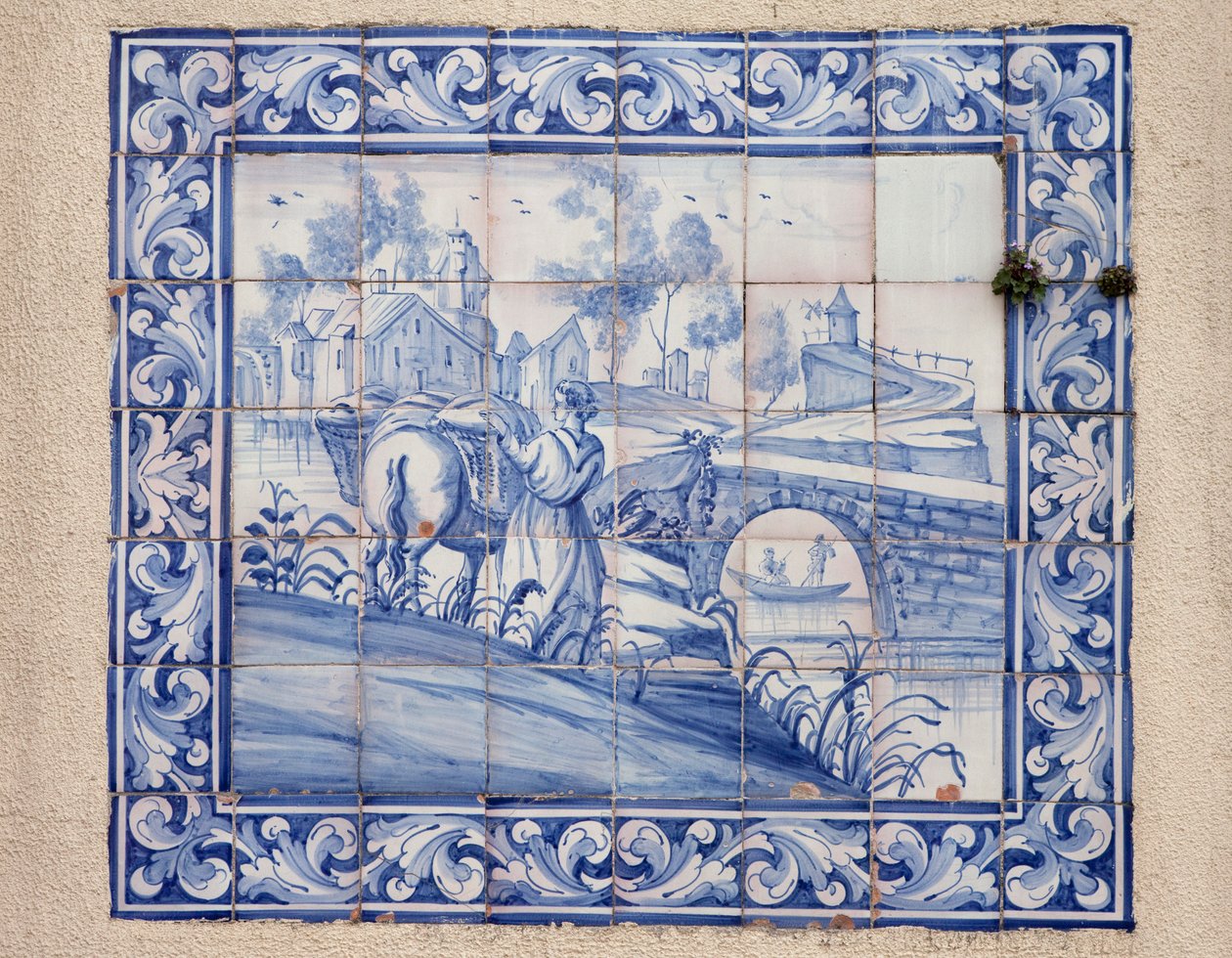 Azulejo, Lizbon, Portekiz by Unknown