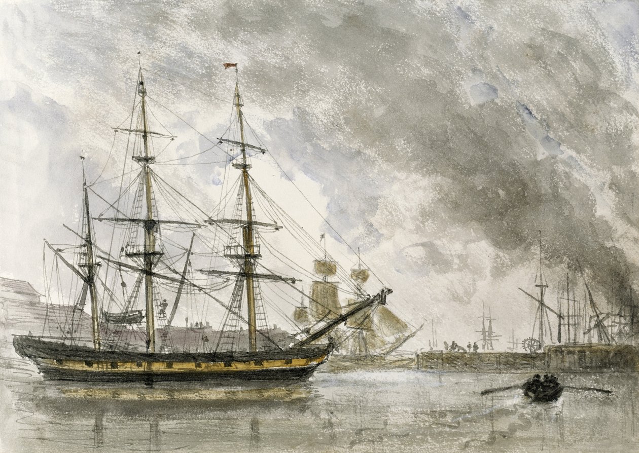 Barque Serbest Tüccar, William Crotch. by Unknown