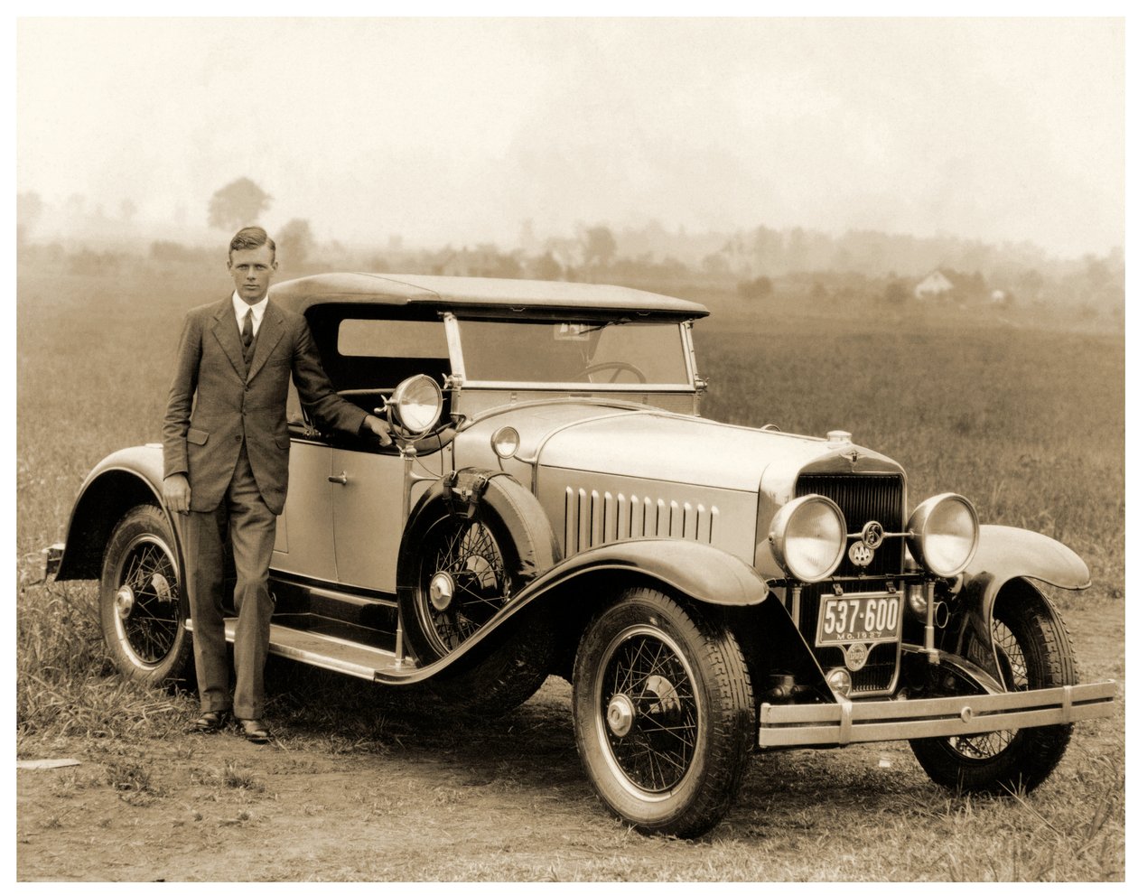 Charles Lindbergh, St.Louis. 1927 by Unknown