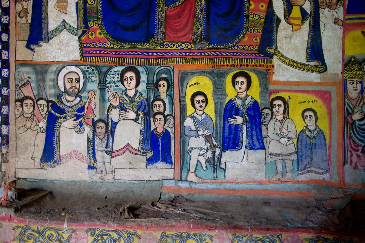 Debir Sina Mary Kilisesi, Gorgora, Tana Gölü, Etiyopya, Afrika by Unknown