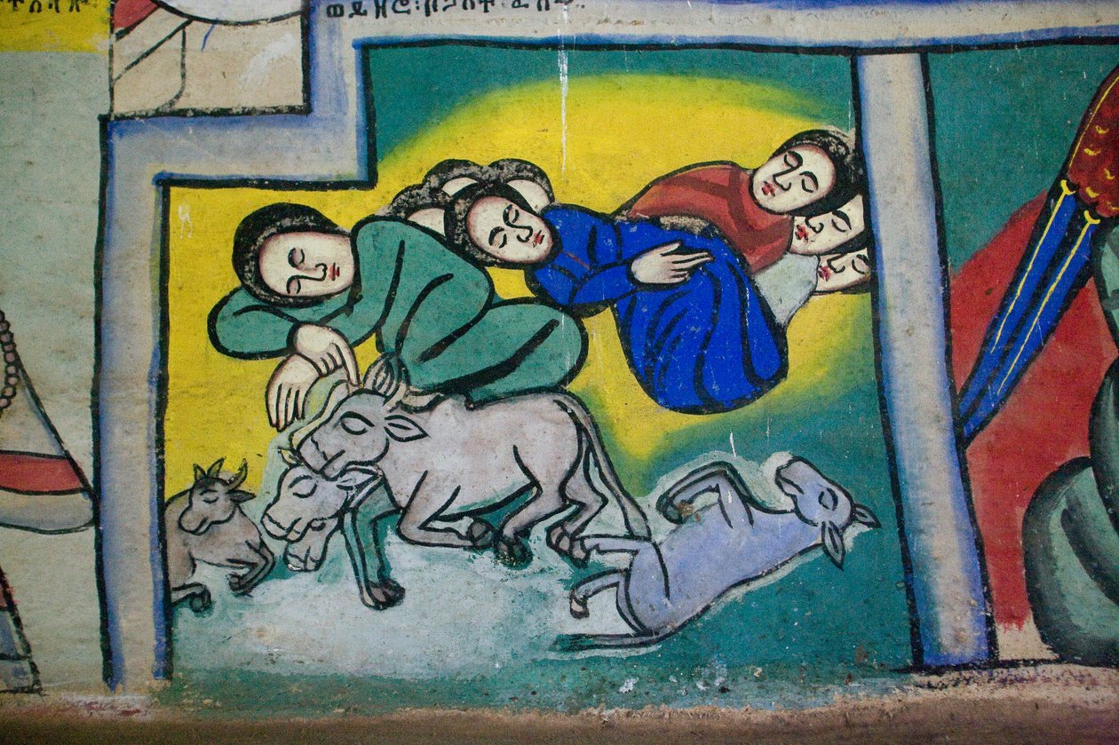 Debir Sina Mary Kilisesi, Gorgora, Tana Gölü, Etiyopya, Afrika by Unknown