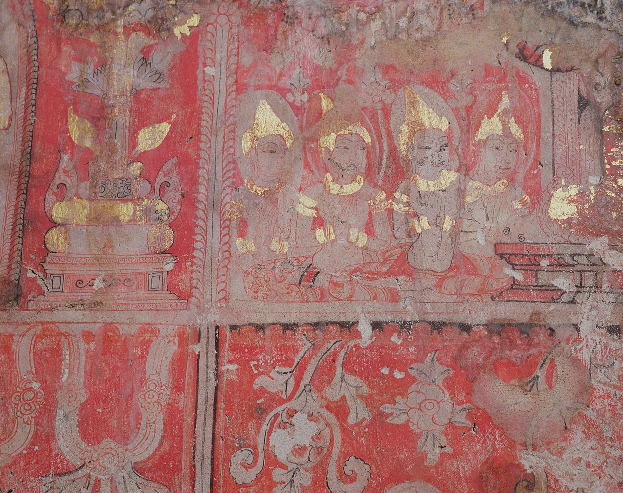 Tanrılar, Aydınlanma Ağacı, Wat Ratchaburana, Ayutthaya, Tayland by Unknown