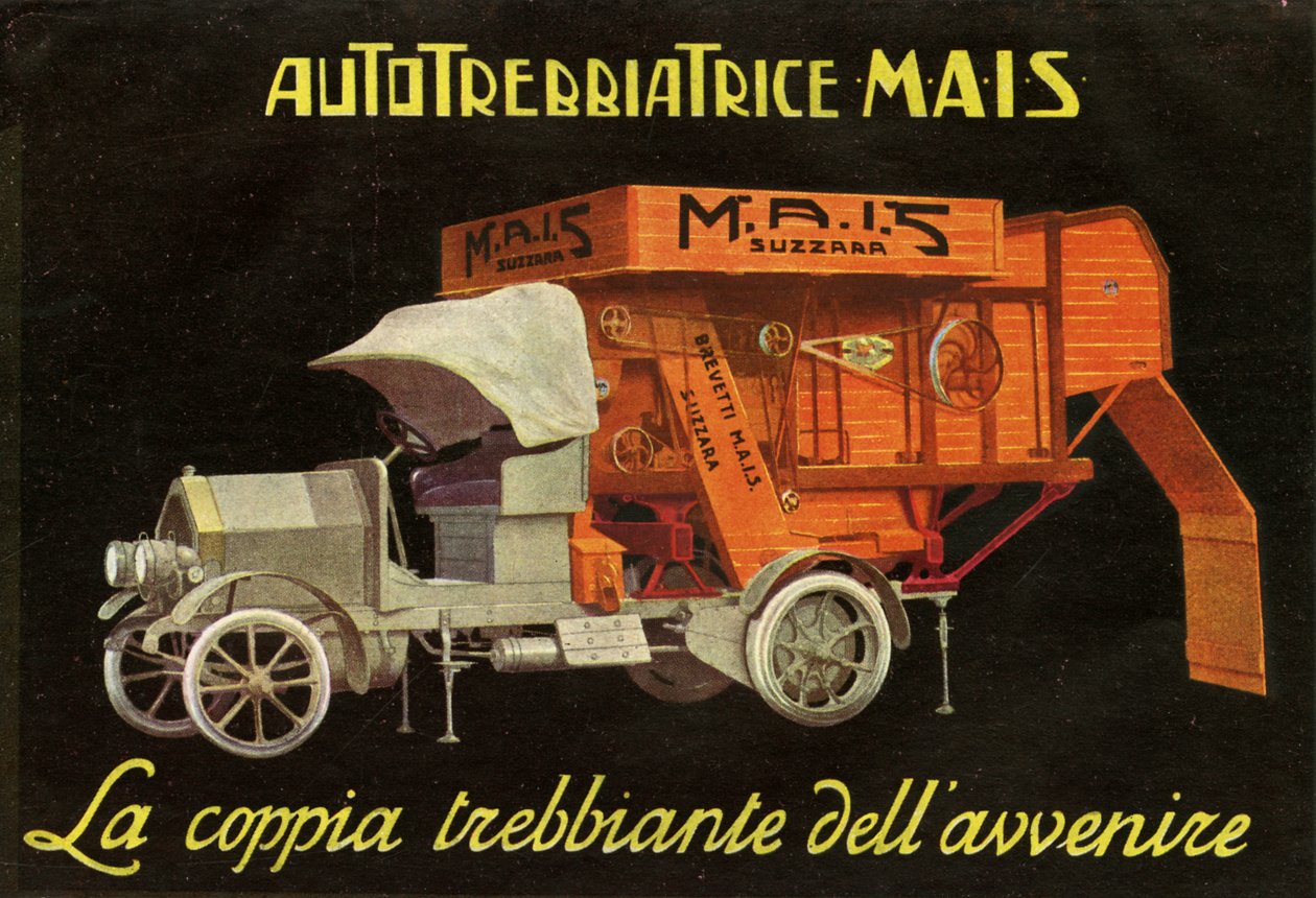 Tarım makinesi. Suzzara, 1925 by Unknown