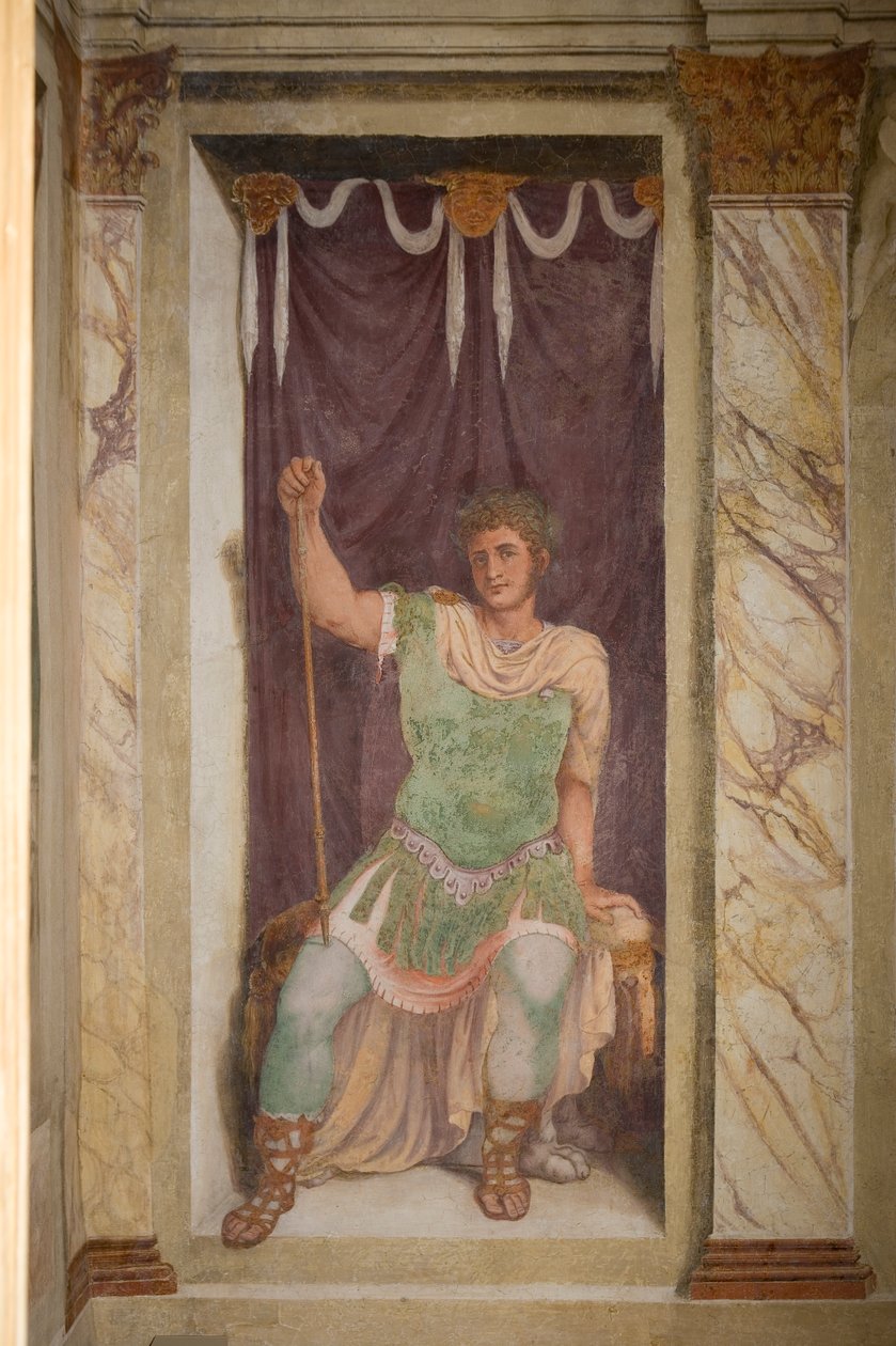 Fresk, Villa dei Vescovi, Luvigliano, Veneto, İtalya by Unknown
