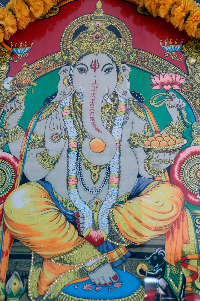 Ganesha, Sri Thenday Yutthapani Tapınağı, Ho Chi Minh şehri, Vietnam by Unknown