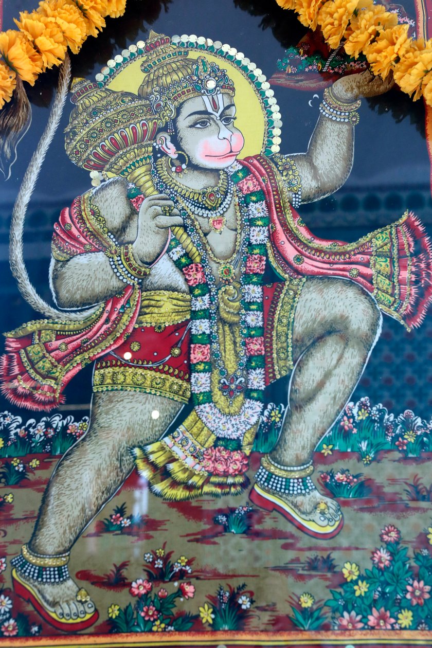 Hanuman, Sri Thenday Yutthapani Tapınağı, Ho Chi Minh şehri, Vietnam by Unknown