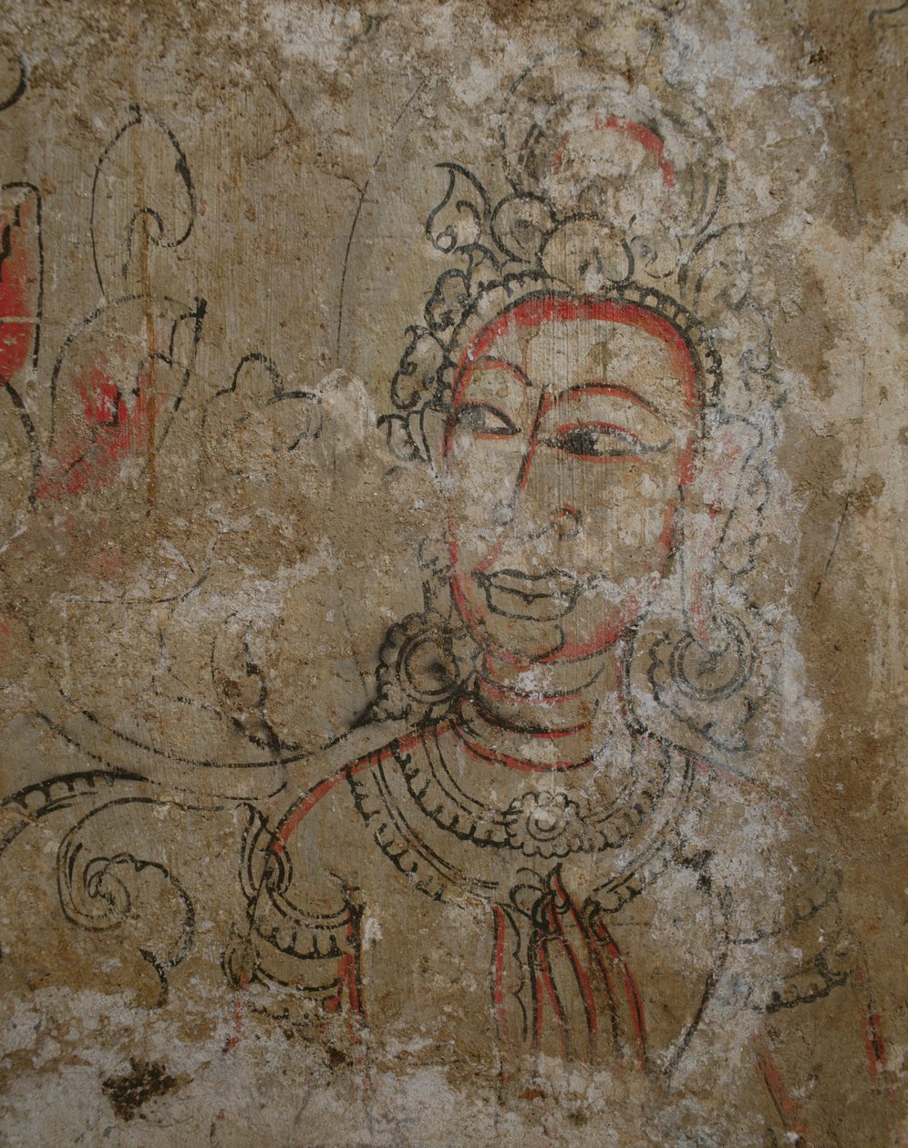 Çin nüfuzunun başı, Wat Ratchaburana, Ayutthaya, Tayland by Unknown