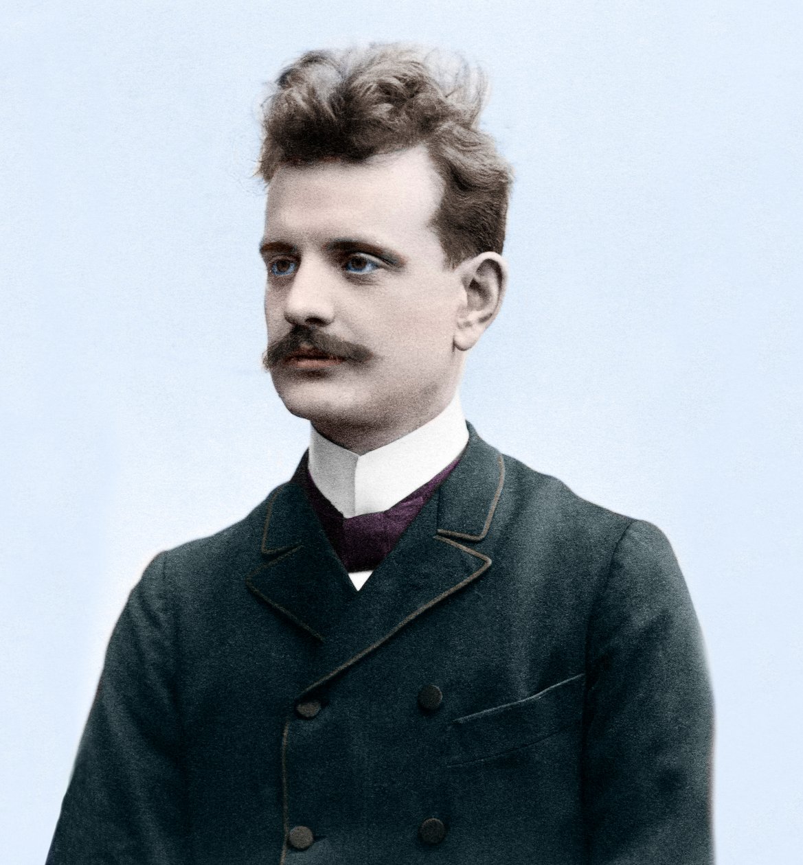 Jean Sibelius (renkli fotoğraf) by Unknown