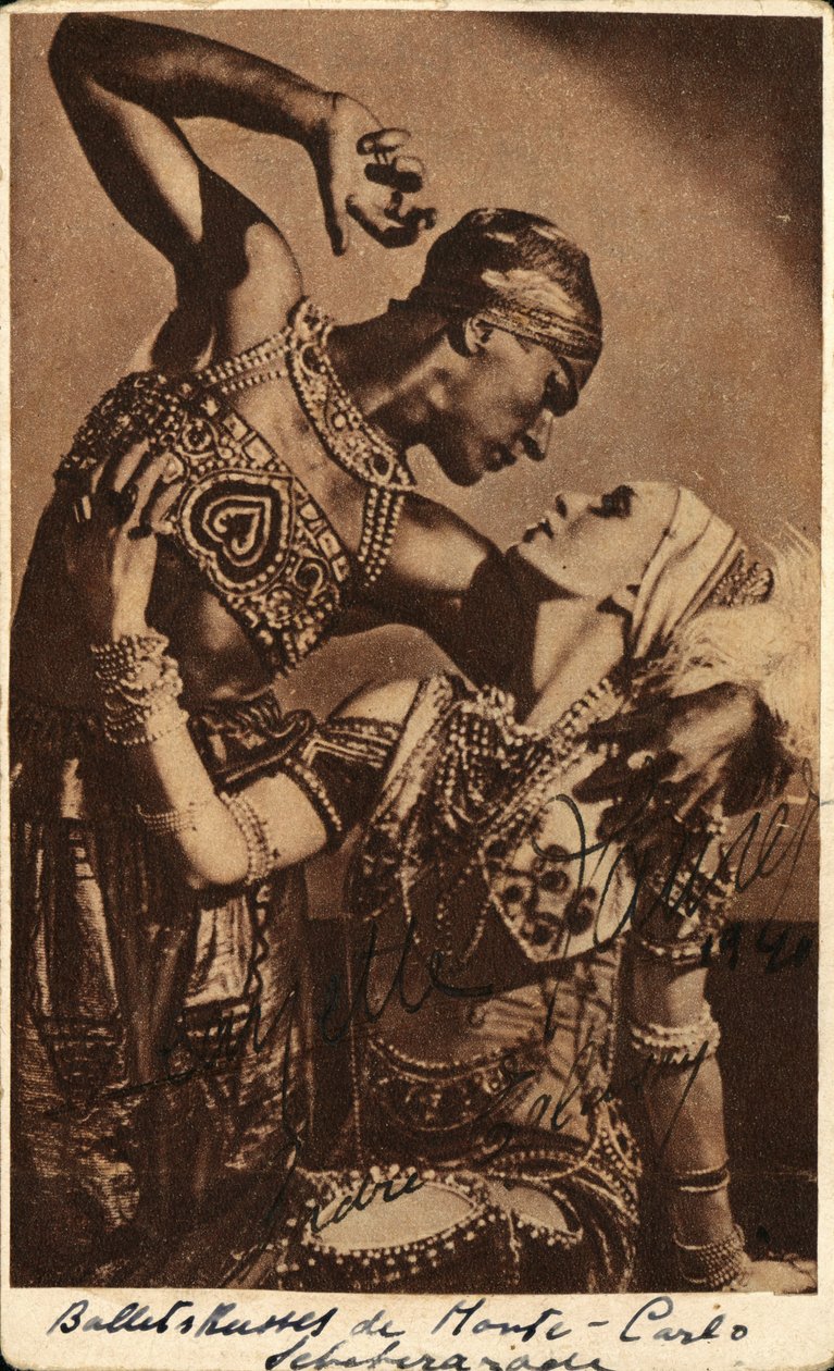 Jeanette Lauret ve Andre Eglevsky by Unknown