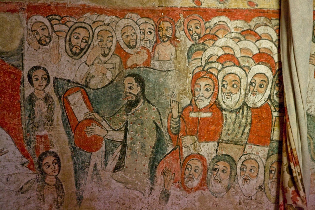 Narga Selassie Hristiyan Kilisesi, Dek Adası, Tana Gölü, Gondar Bölgesi, Etiyopya, Afrika by Unknown