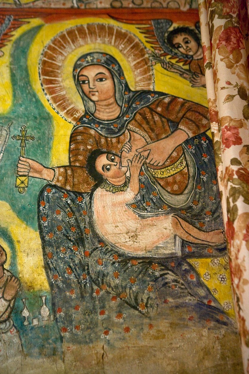 Narga Selassie Hristiyan Kilisesi, Dek Adası, Tana Gölü, Gondar Bölgesi, Etiyopya, Afrika by Unknown