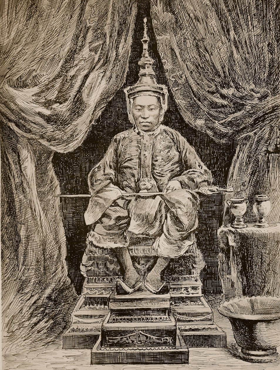 Norodom, Kamboçya Kralı by Unknown