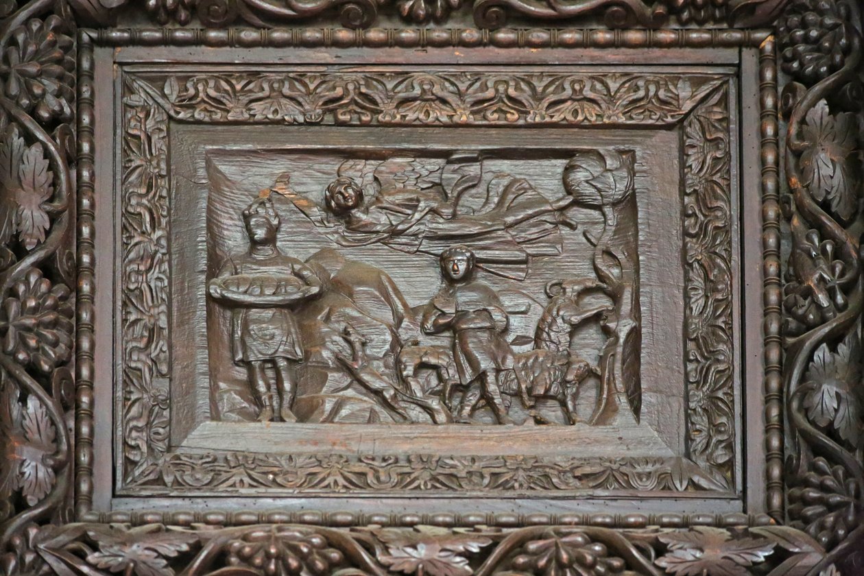 5C kapısından panel: Habakkuk kaçırıldı by Unknown